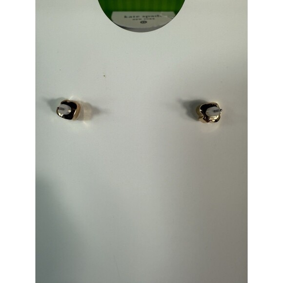 NWT Kate Spade x Target Gold Bow Linear Drop Stud Earrings - Picture 6 of 8